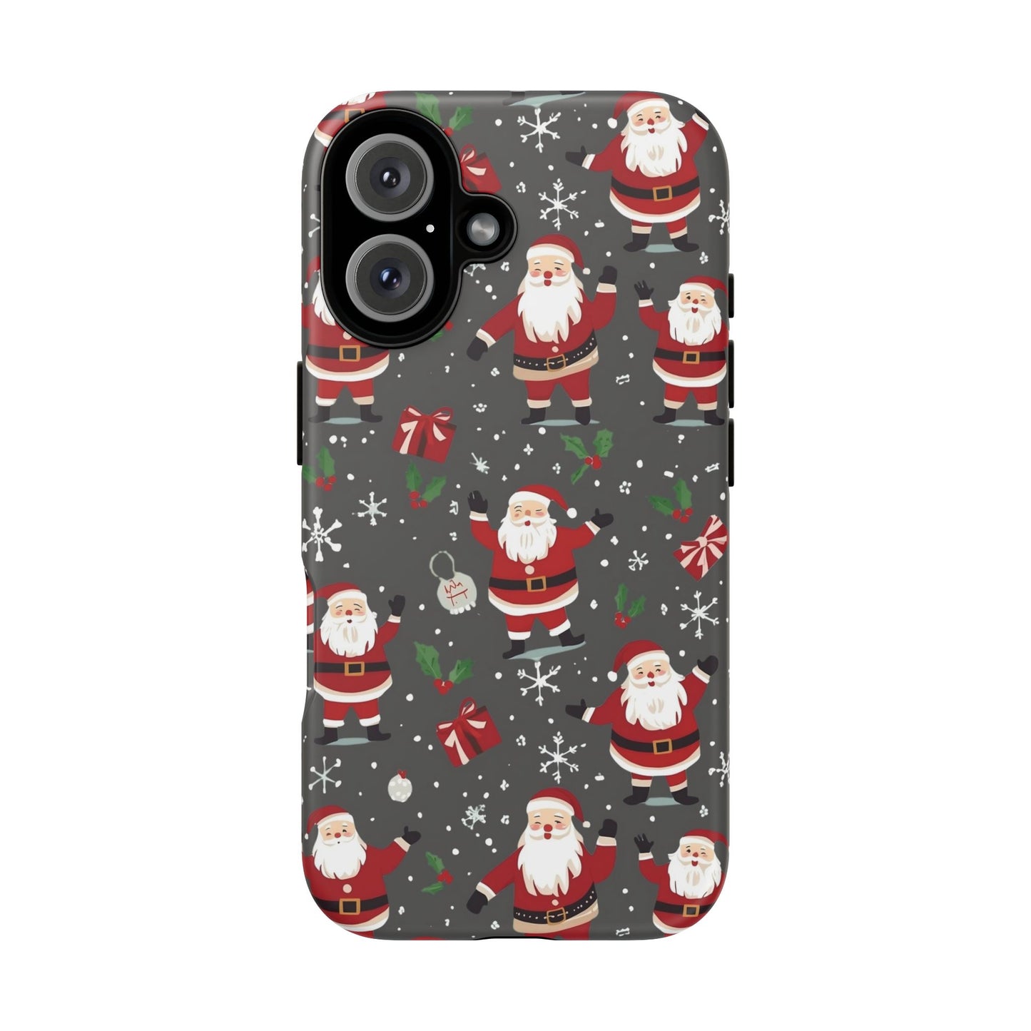 Christmas Phone Case, Festive Santa Phone Case for Iphone 17, 16, 15, 14, 13, 12, 11 & Samsung