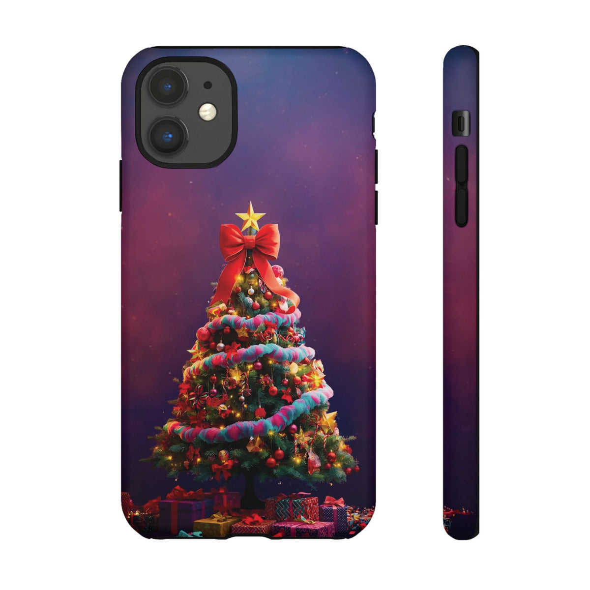 Christmas Tree Phone Case - Festive Holiday Accessory For Iphone & Samsung