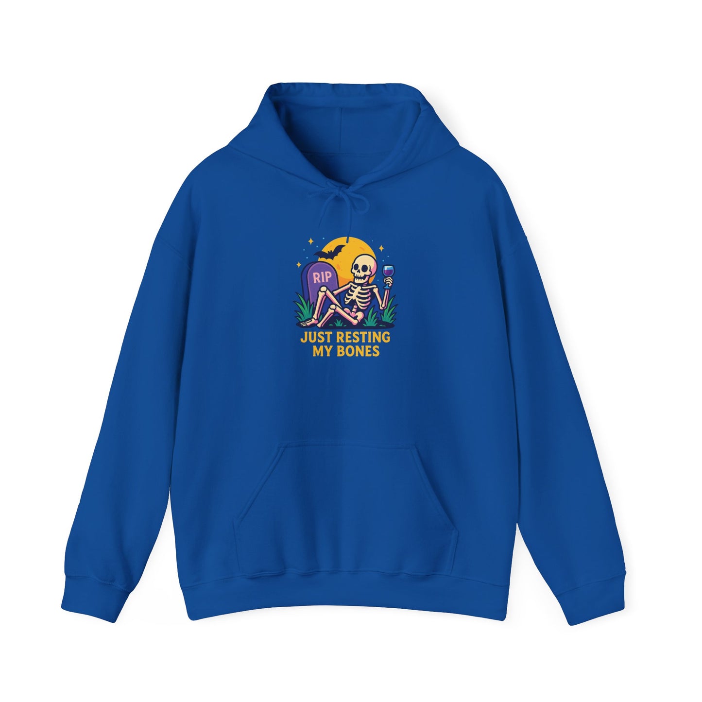 Halloween Skeleton Hoodie, Cozy Unisex Sweatshirt