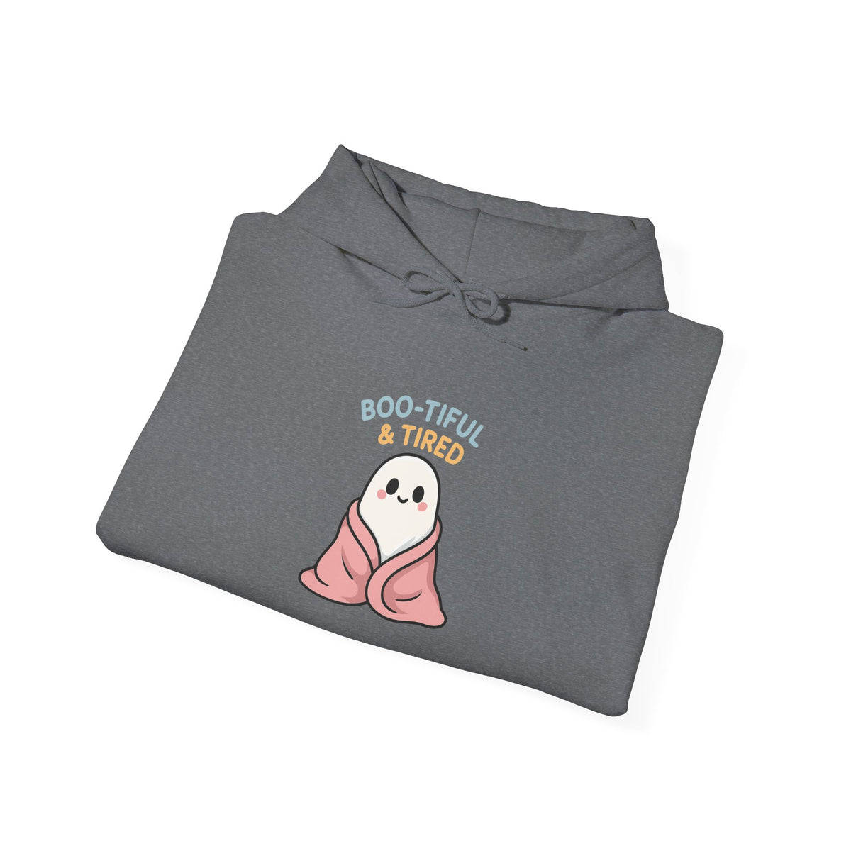 Boo-tiful Ghost Halloween Hoodie, Cute-Cozy Fall Vibes