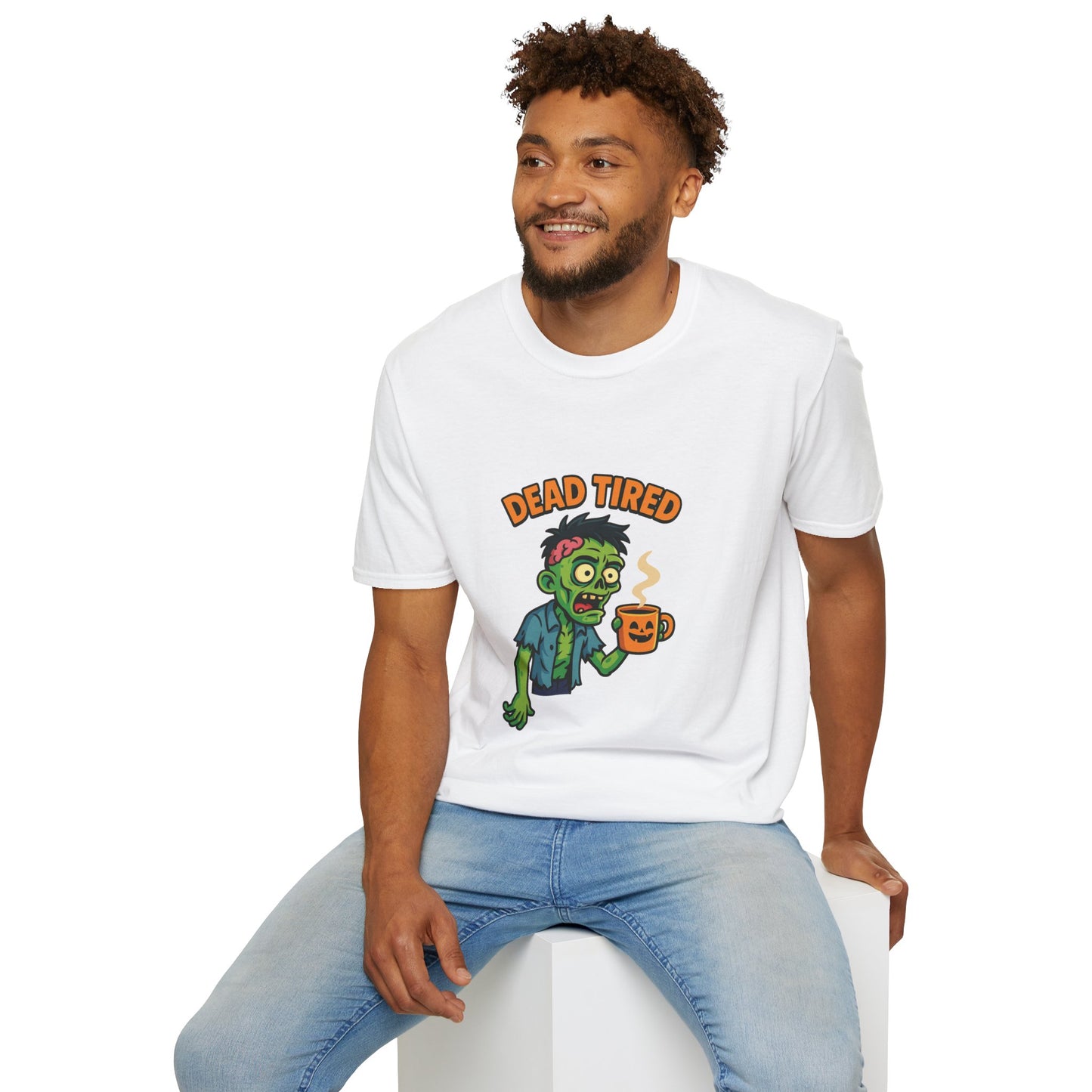 Dead Tired Zombie T-Shirt, Gifts for Halloween