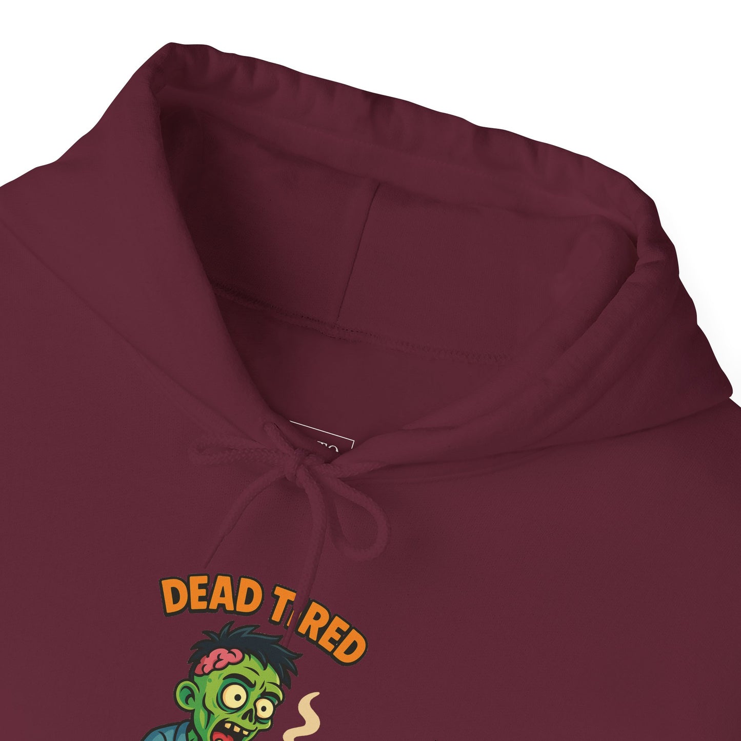 Zombie Themed Unisex Hoodie, Cozy Halloween Sweatshirt, Spooky Season Apparel