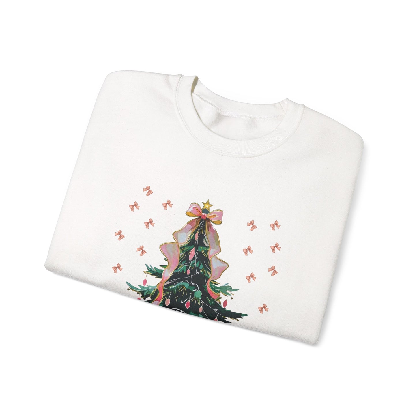 Christmas Tree Sweatshirt | Cozy Holiday Sweatshirt, Unisex Crewneck, Festive Apparel