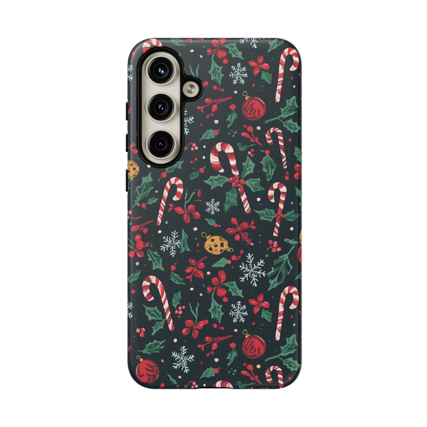 Christmas Themed Phone Case, Festive Phone Case for Iphone 17, 16, 15, 14, 13 & Samsung