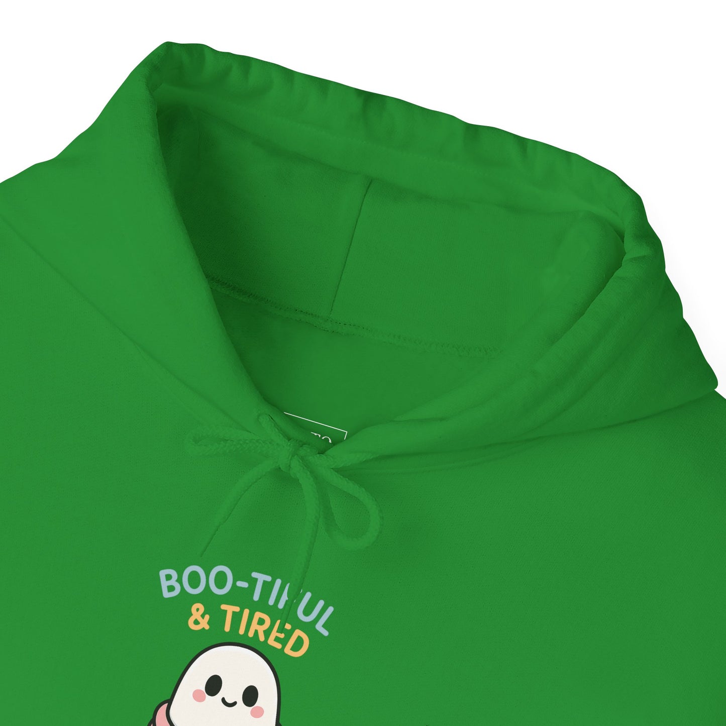 Boo-tiful Ghost Halloween Hoodie, Cute-Cozy Fall Vibes