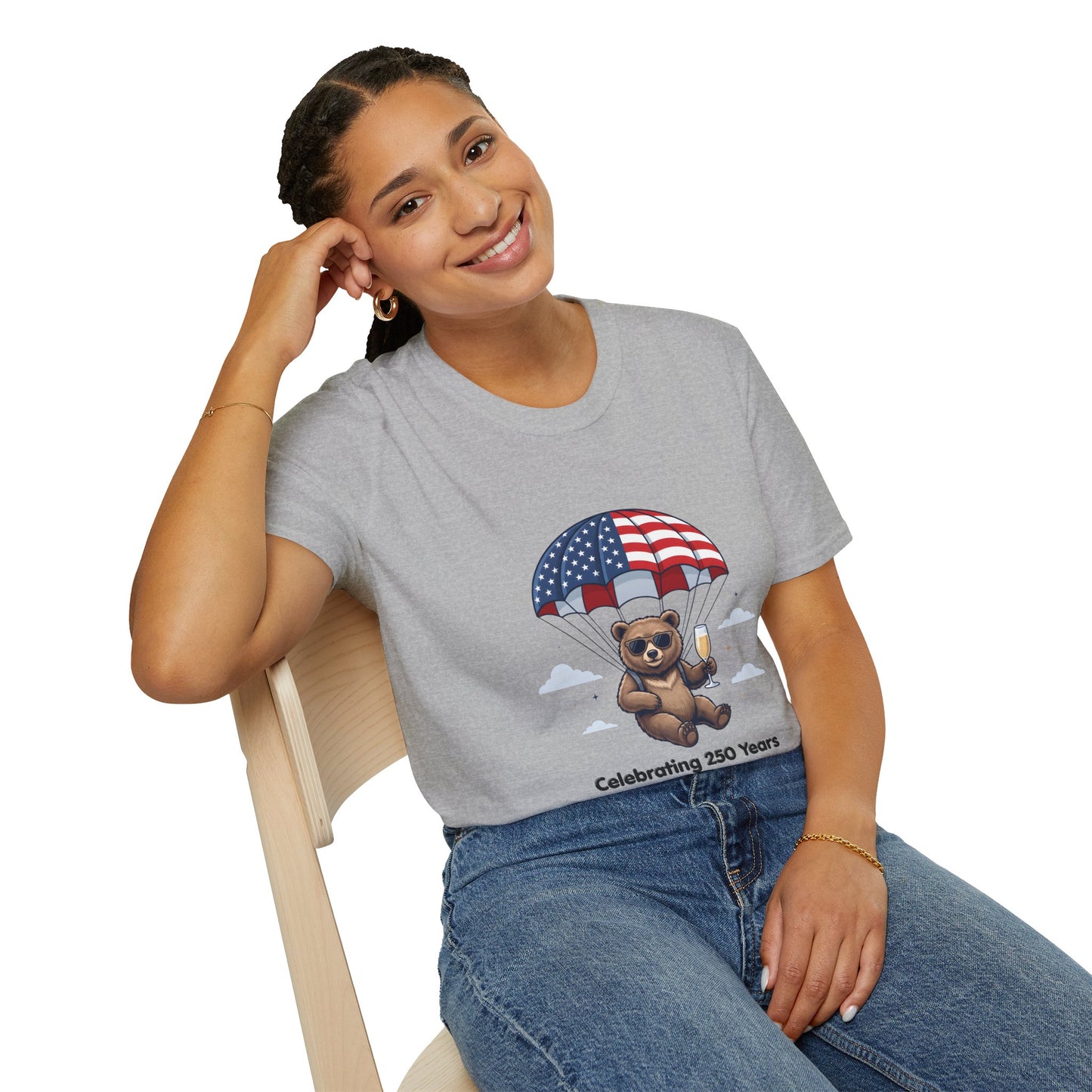 Patriotic Bear 'Celebrating 250 Years' T-Shirt