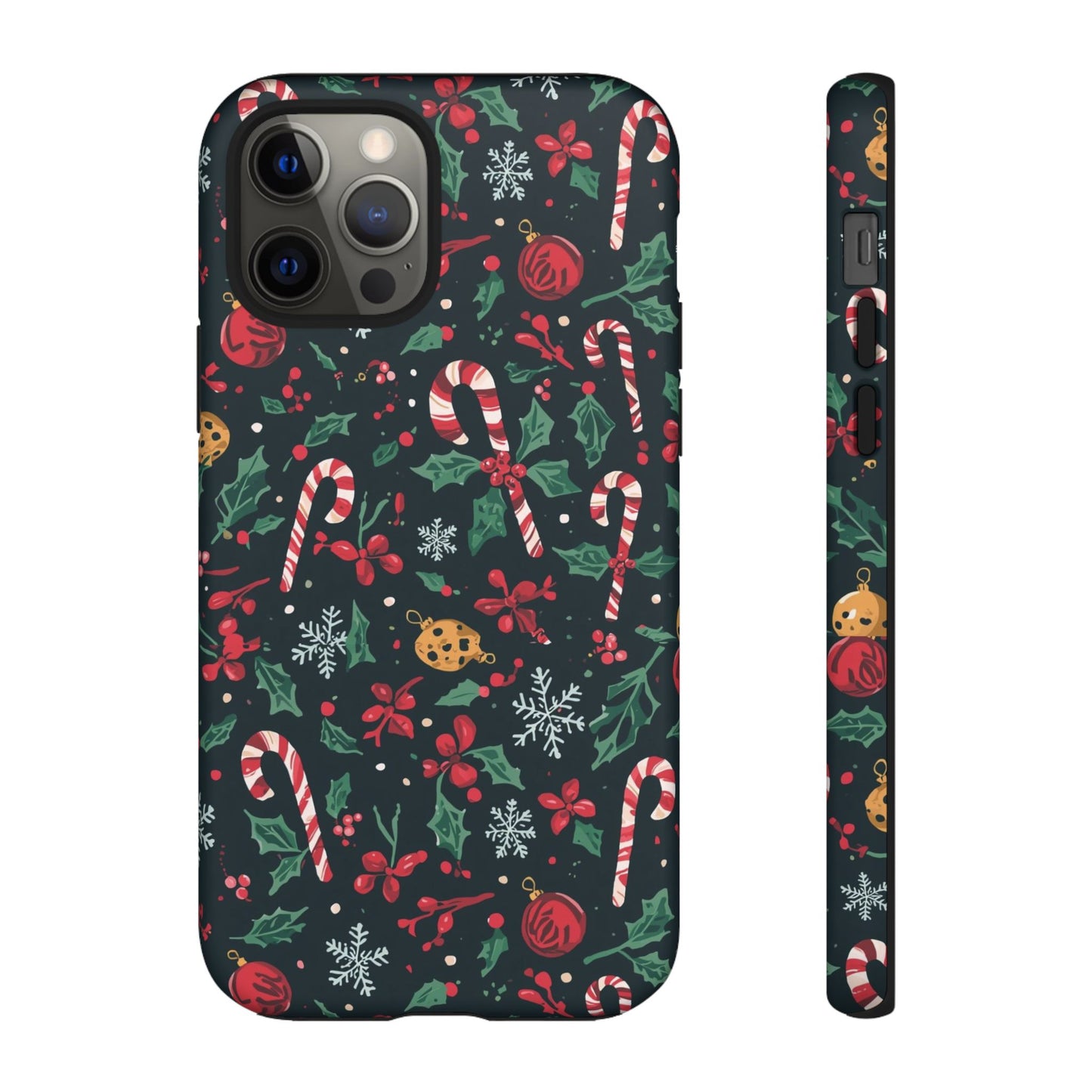 Christmas Themed Phone Case, Festive Phone Case for Iphone 17, 16, 15, 14, 13 & Samsung