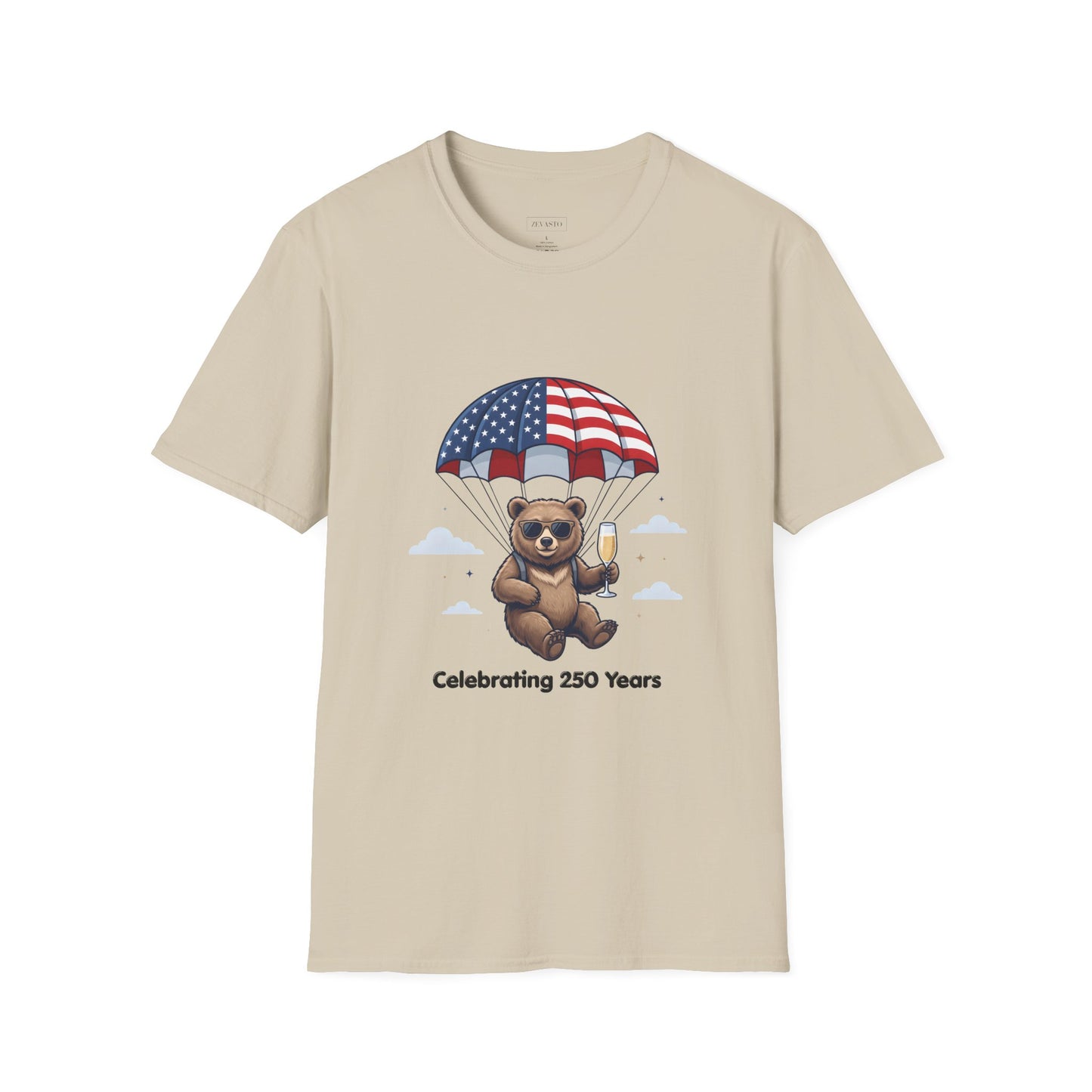 Patriotic Bear 'Celebrating 250 Years' T-Shirt