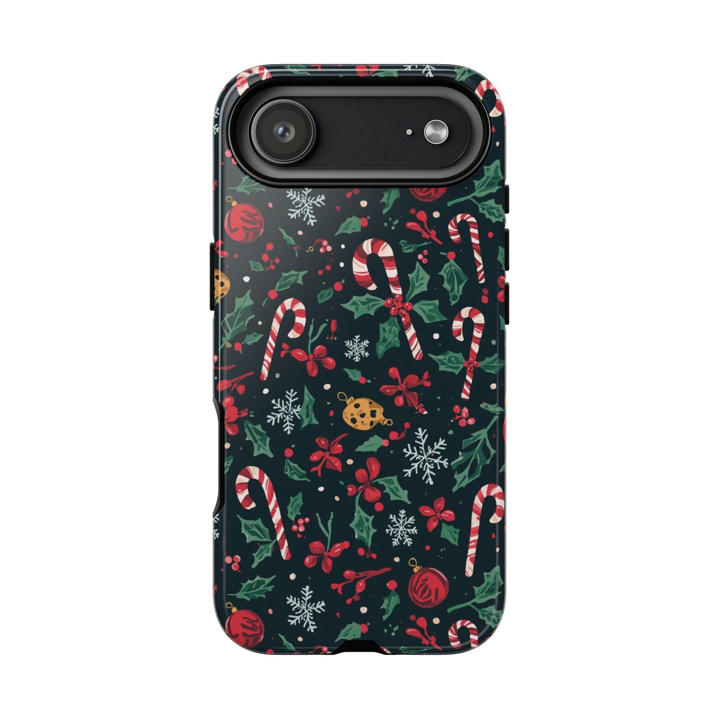Christmas Themed Phone Case, Festive Phone Case for Iphone 17, 16, 15, 14, 13 & Samsung