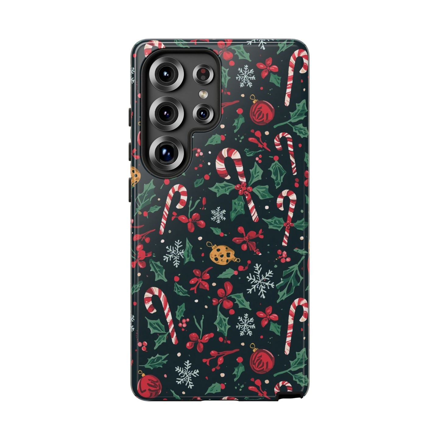 Christmas Themed Phone Case, Festive Phone Case for Iphone 17, 16, 15, 14, 13 & Samsung