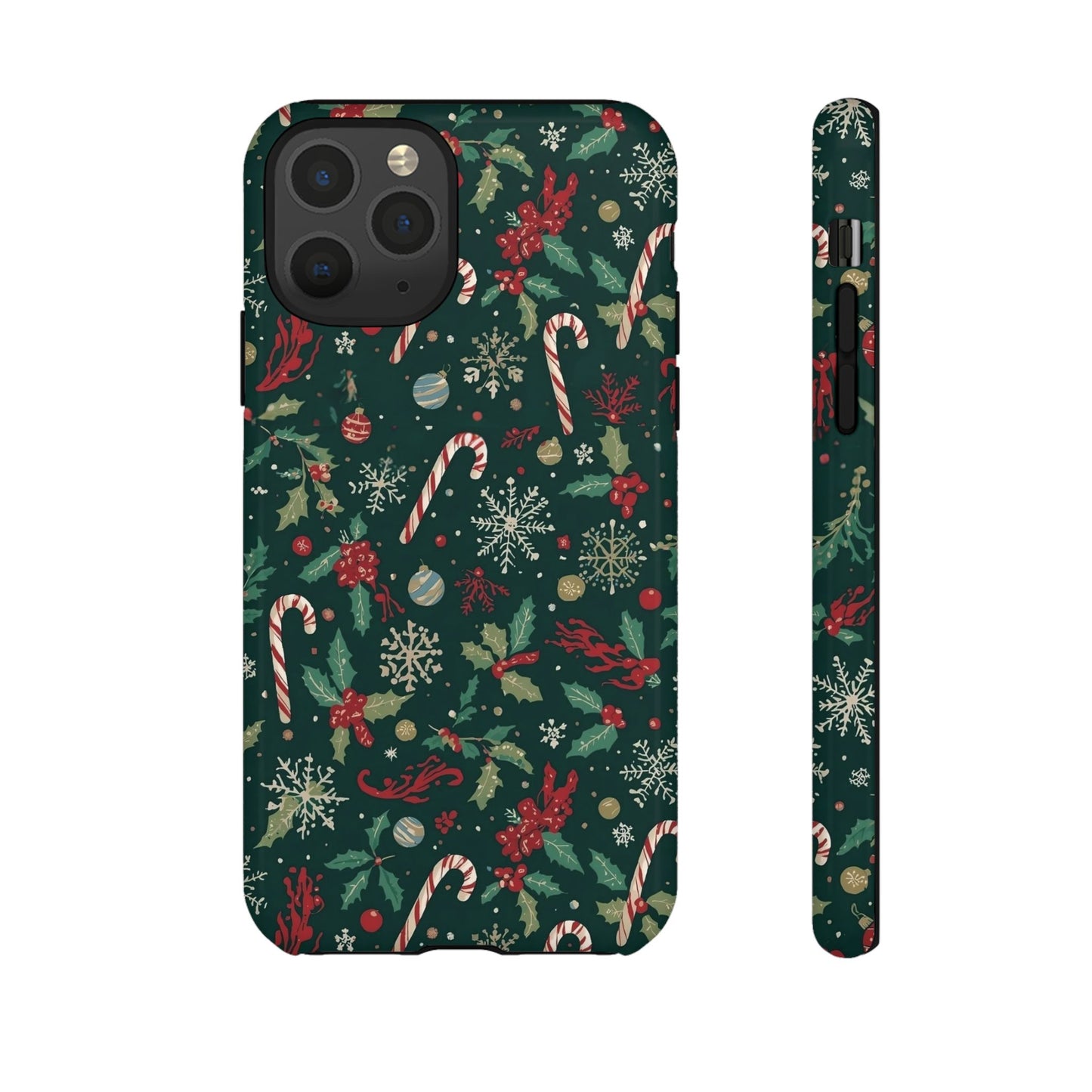 Christmas Phone Case, Festive Phone Case with Holiday Patterns for Iphone 17, 16, 15, 14, 13, 12, 11 & Samsung
