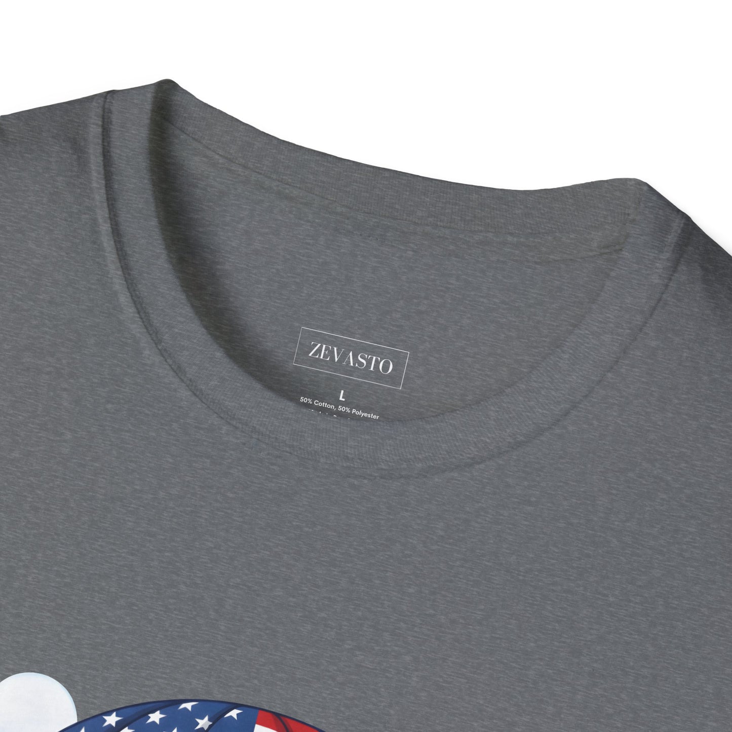 Patriotic Cat Parachute T-Shirt — "Celebrating 250 Years" 4th of July Tee