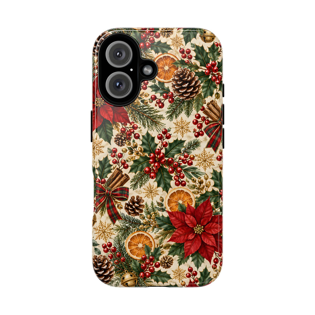 Christmas Floral Tough Phone Case