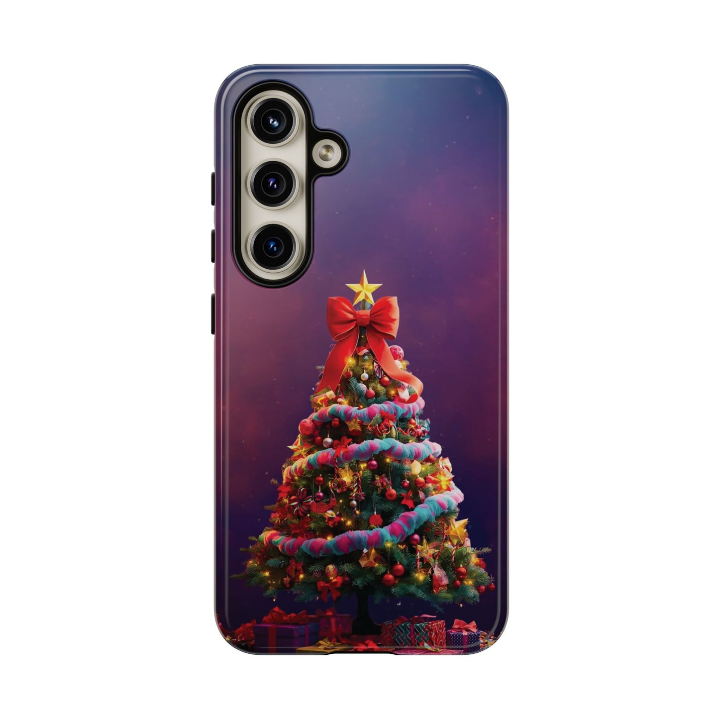 Christmas Tree Phone Case - Festive Holiday Accessory For Iphone 17, 16, 15, 14, 13, 12, 11 & Samsung