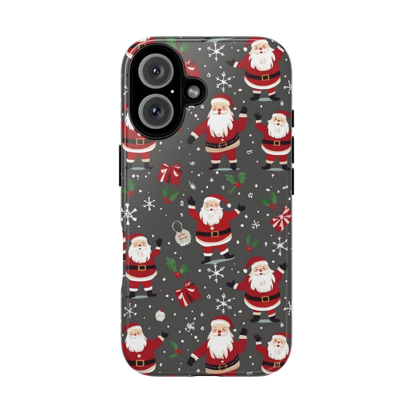 Christmas Phone Case, Festive Santa Phone Case for Iphone 17, 16, 15, 14, 13, 12, 11 & Samsung