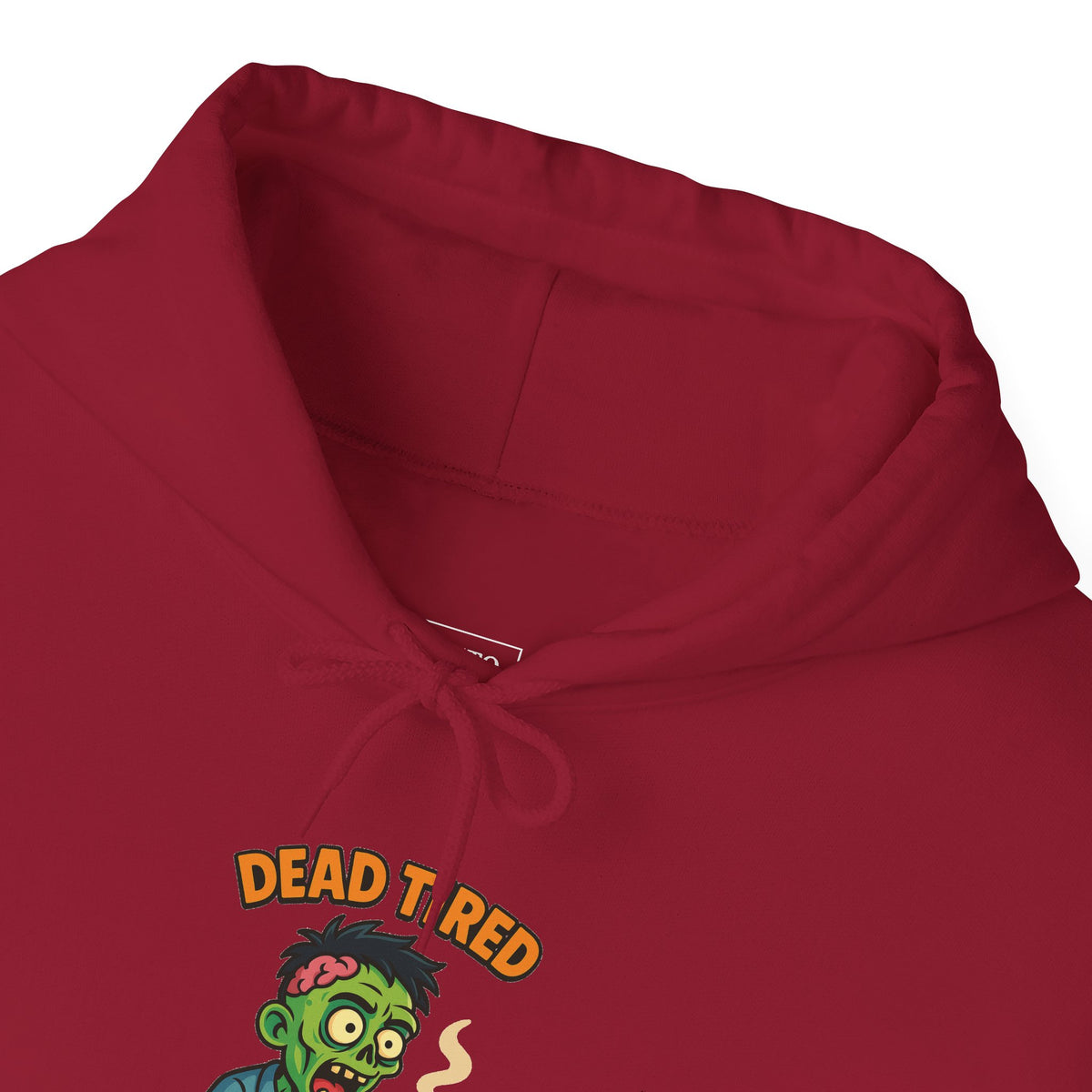 Zombie Themed Unisex Hoodie, Cozy Halloween Sweatshirt, Spooky Season Apparel