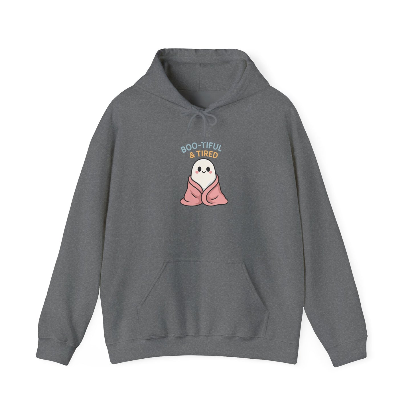 Boo-tiful Ghost Halloween Hoodie, Cute-Cozy Fall Vibes