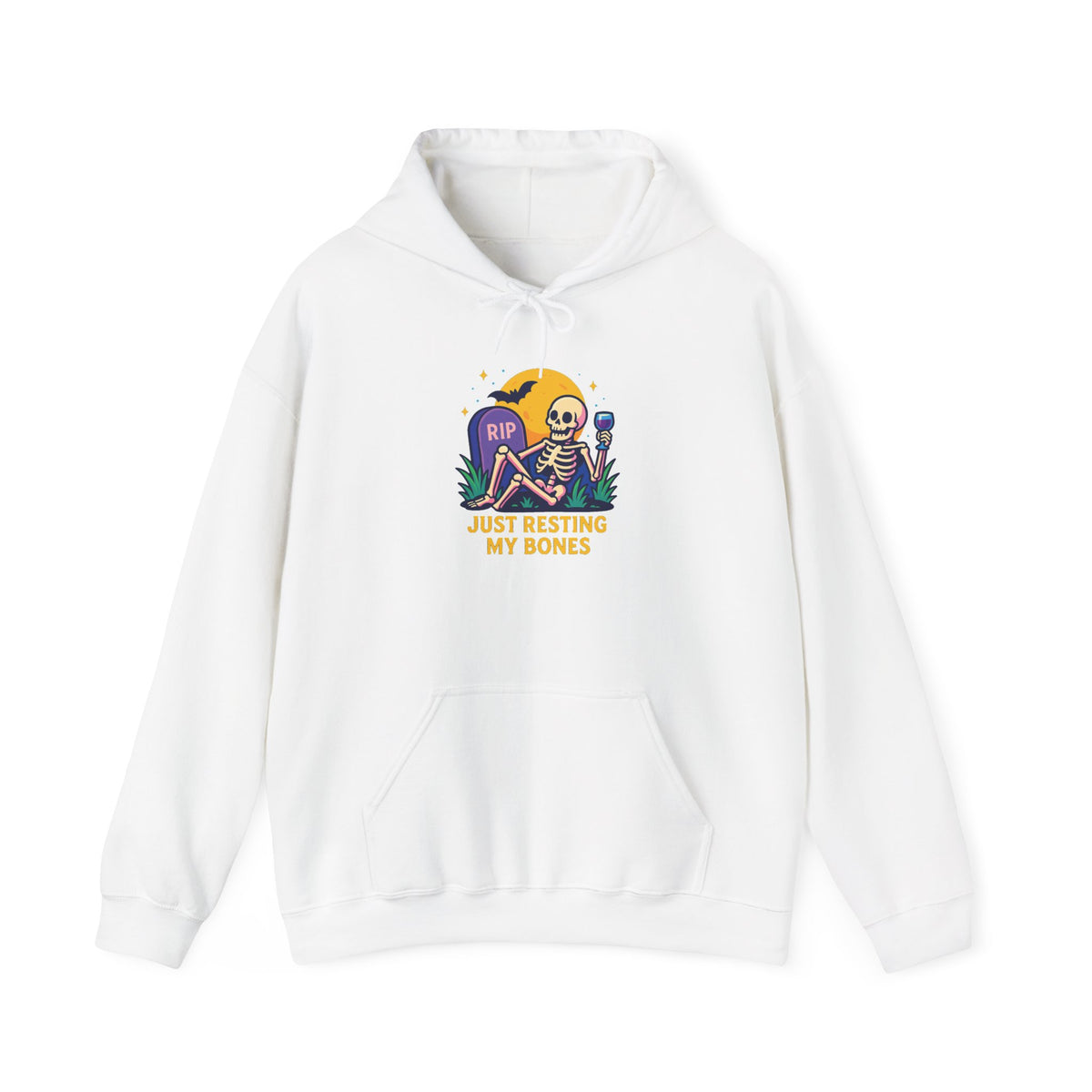 Halloween Skeleton Hoodie, Cozy Unisex Sweatshirt