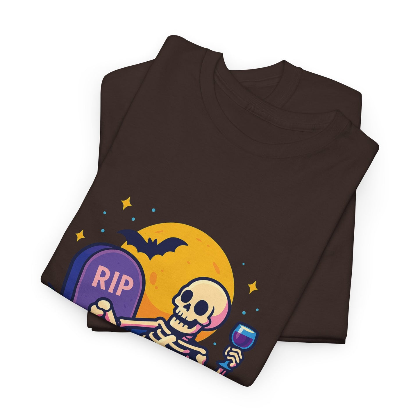 Skeleton Tee - Just Resting My Bones, Unisex Halloween Shirt