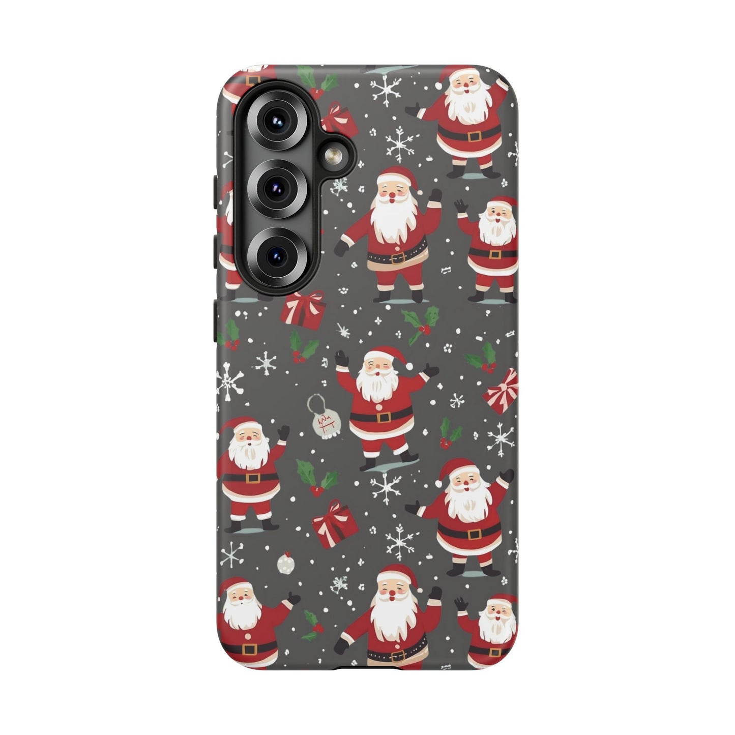 Christmas Phone Case, Festive Santa Phone Case for Iphone 17, 16, 15, 14, 13, 12, 11 & Samsung
