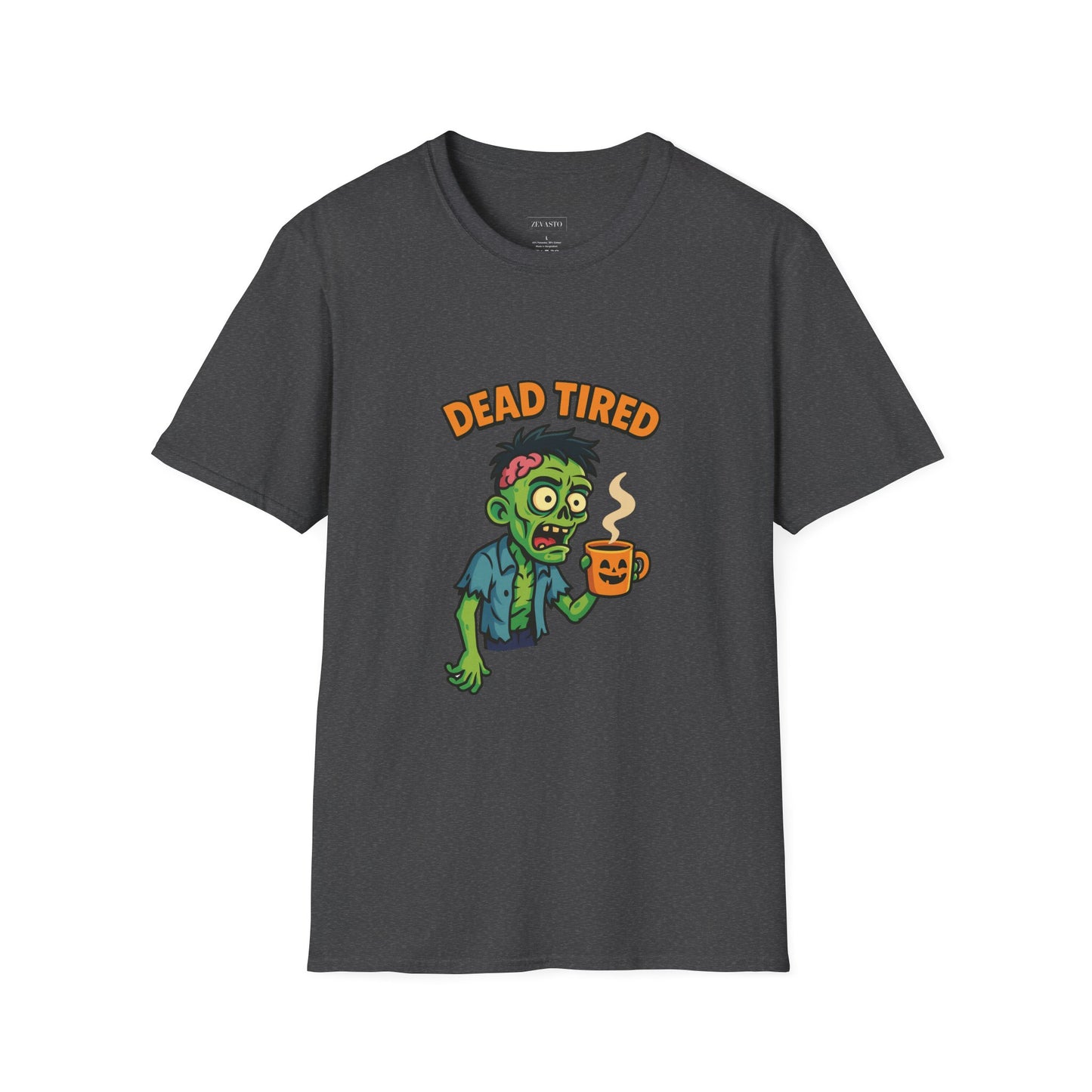 Dead Tired Zombie T-Shirt, Gifts for Halloween