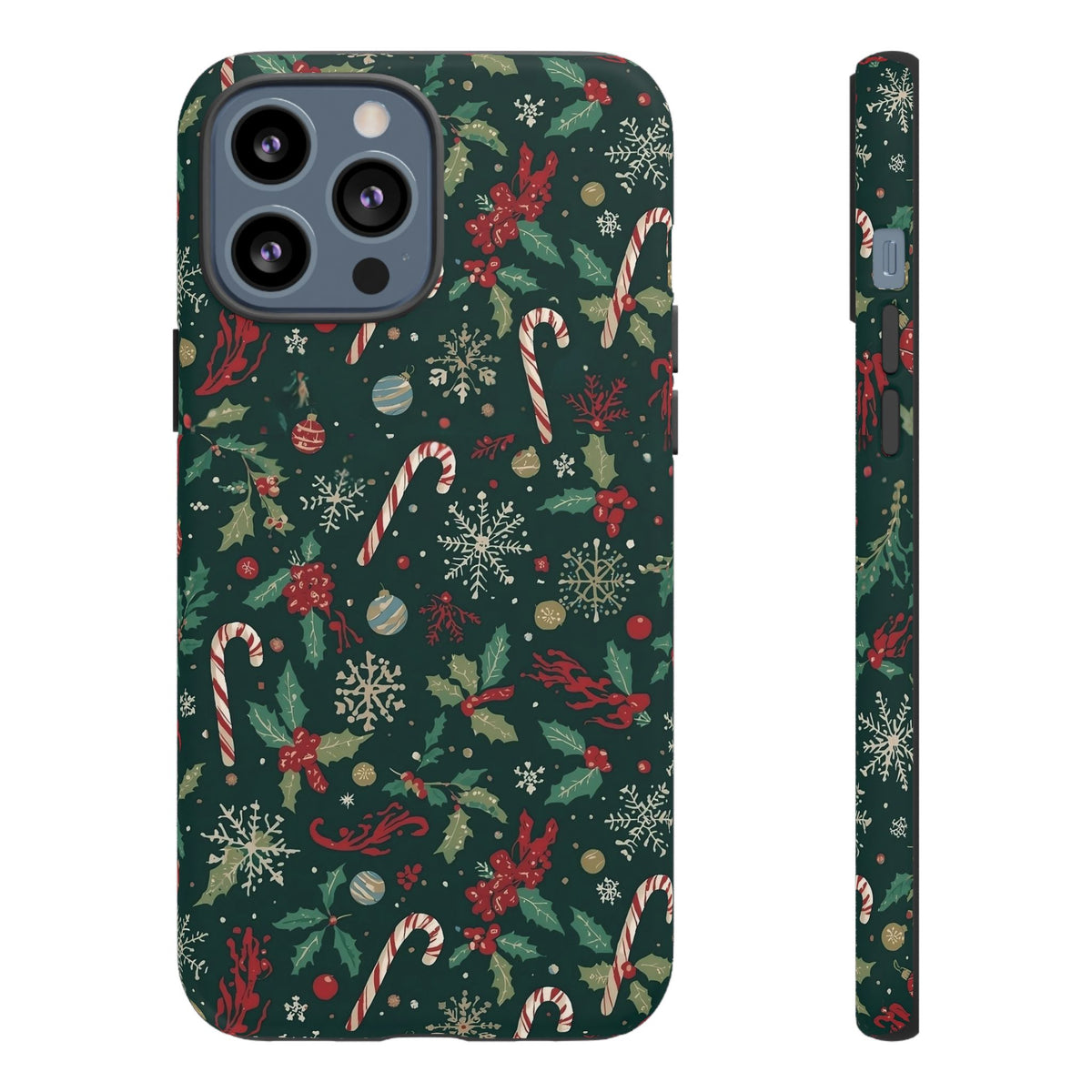Christmas Phone Case, Festive Phone Case with Holiday Patterns for Iphone & Samsung