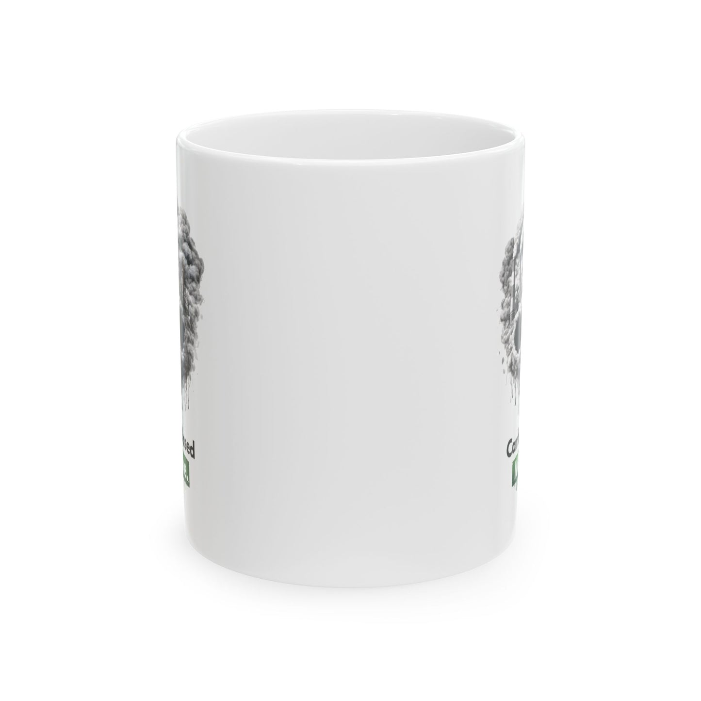Carbon-Based Mistake Mug – Dark Humor Eco Coffee Cup | Earth Day Gift (11oz)