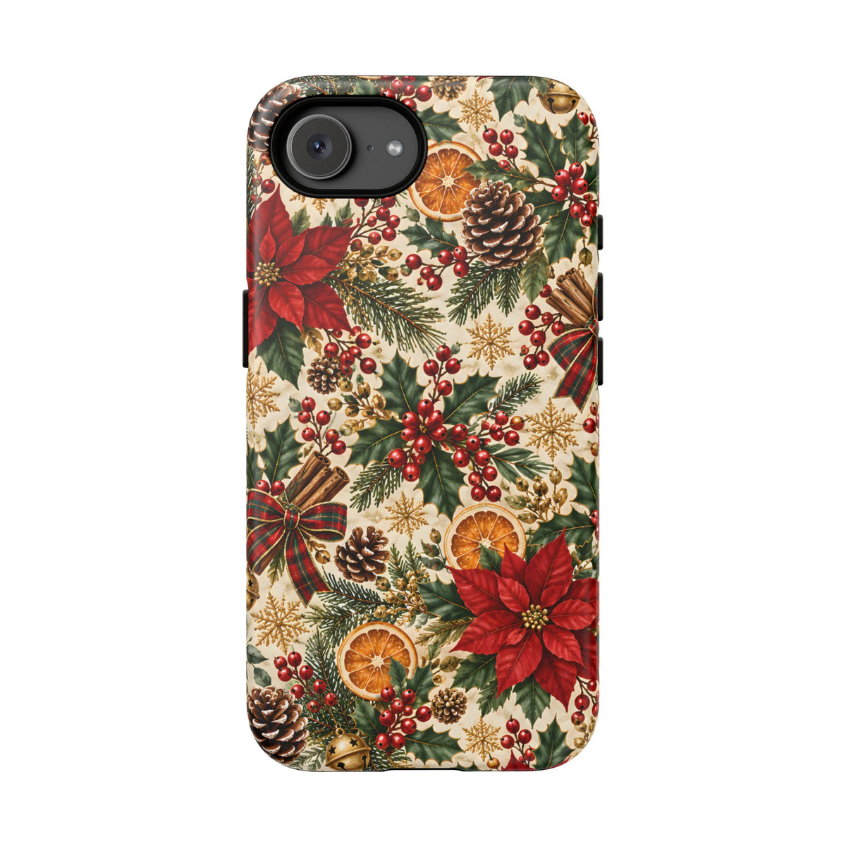 Christmas Floral Tough Phone Case