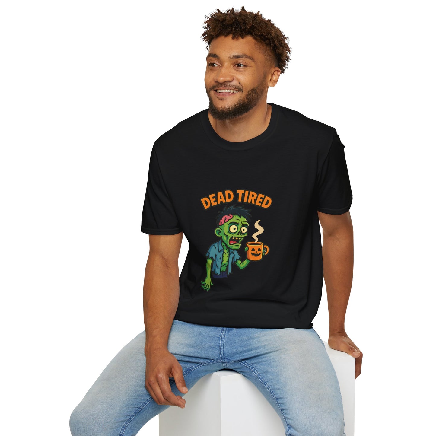 Dead Tired Zombie T-Shirt, Gifts for Halloween