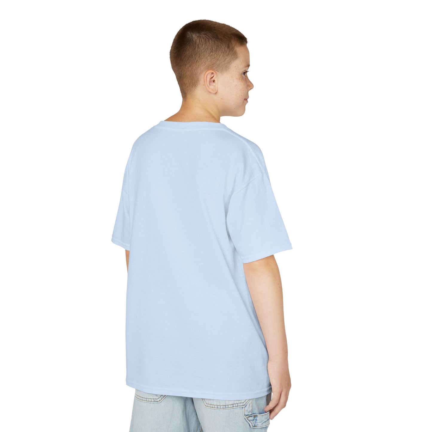 Kids Tee — Dog with Parachute, "Celebrating 250 Years" (Patriotic Fourth of July)