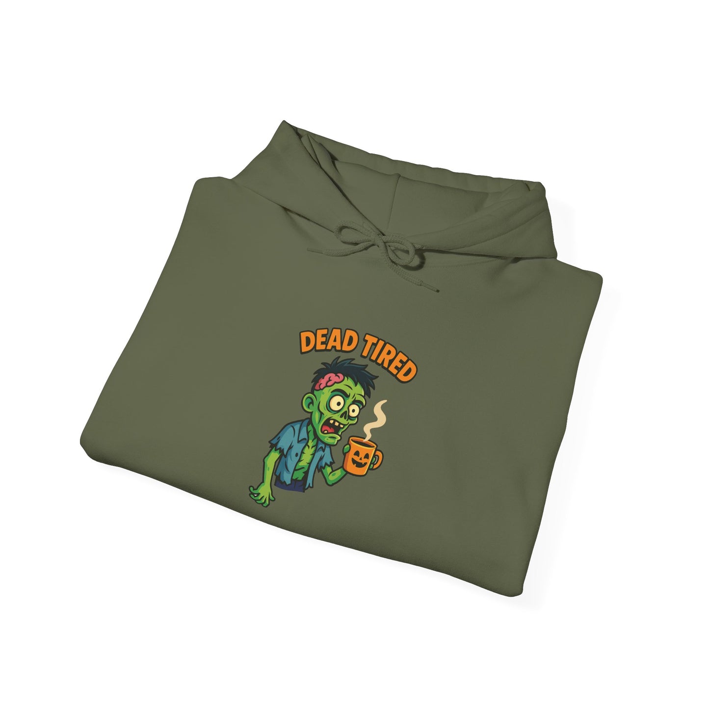 Zombie Themed Unisex Hoodie, Cozy Halloween Sweatshirt, Spooky Season Apparel