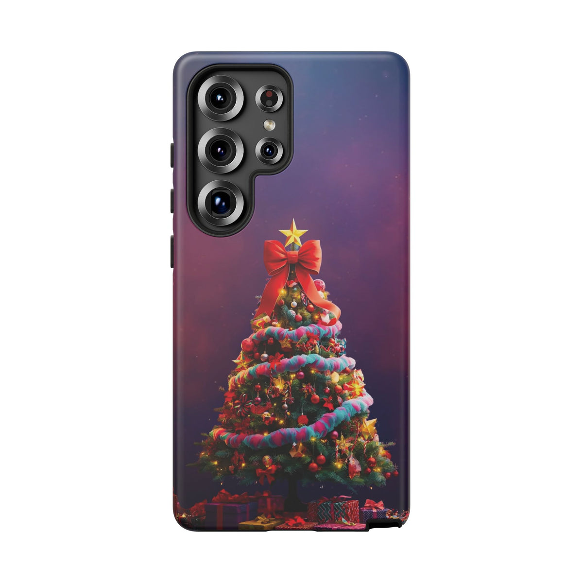 Christmas Tree Phone Case - Festive Holiday Accessory For Iphone & Samsung