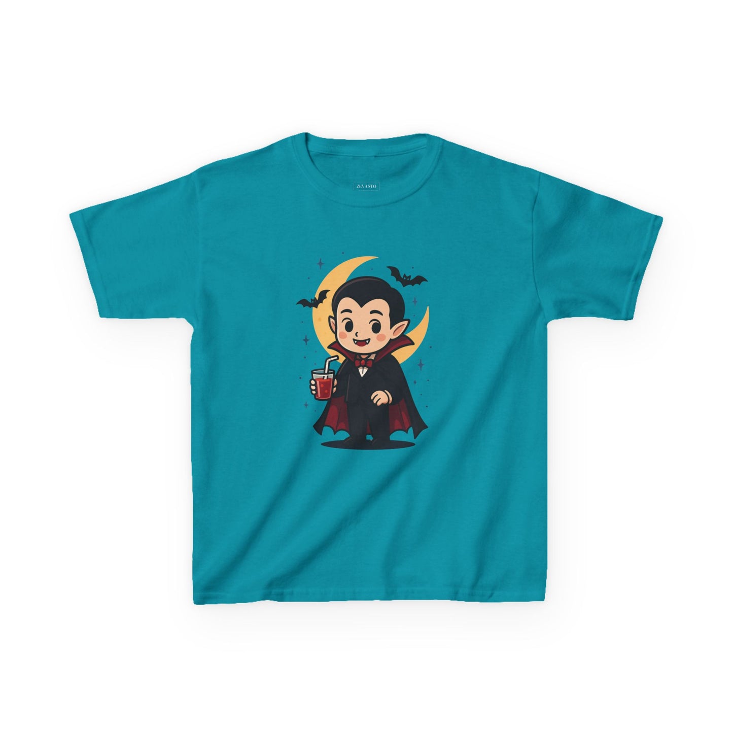 Kids Halloween T-Shirt, Cute Vampire Shirt, Halloween Costume Tee, Trick or Treat Shirt, Spooky Season Apparel