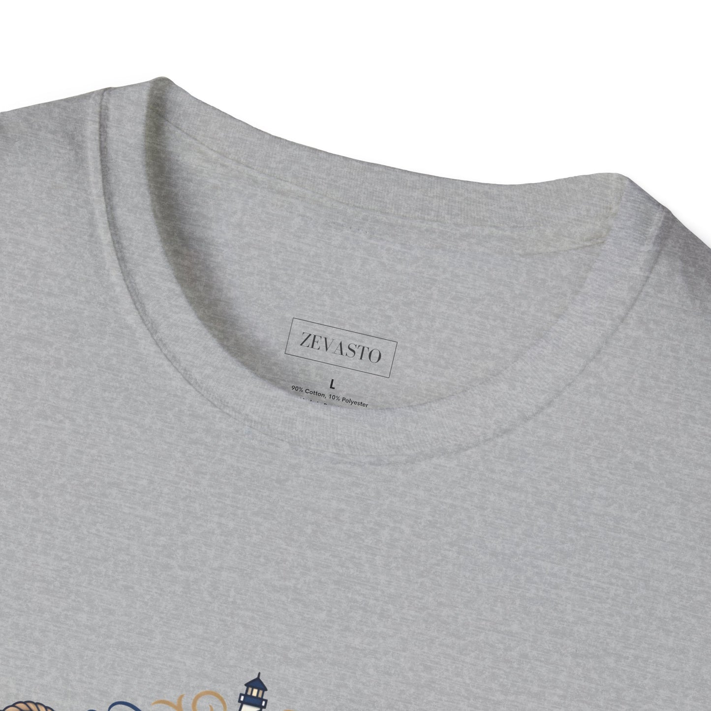 Coastal & Free Seagull T-Shirt — Patriotic 4th of July Tee