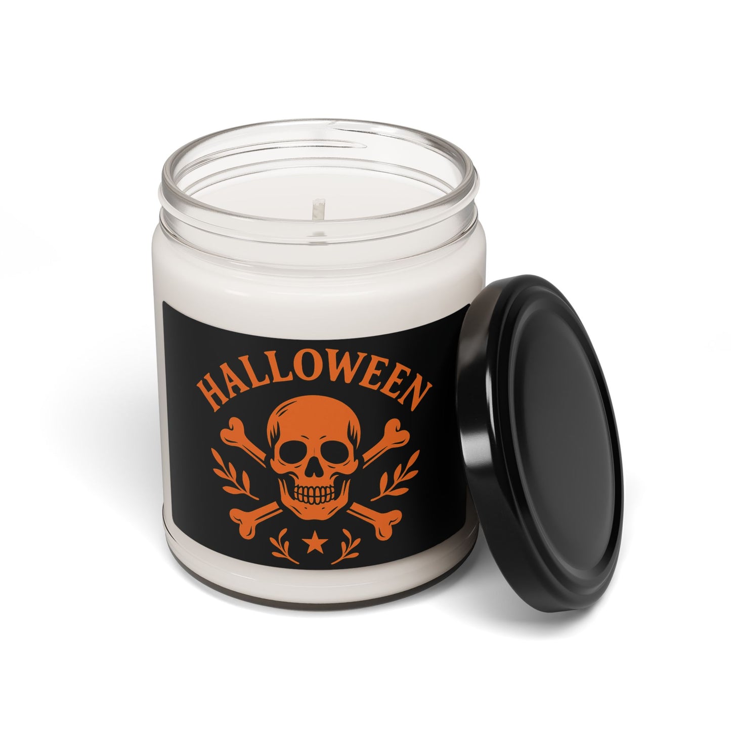 Halloween Skull Scented Soy Candle, 9oz | Spooky Home Decor