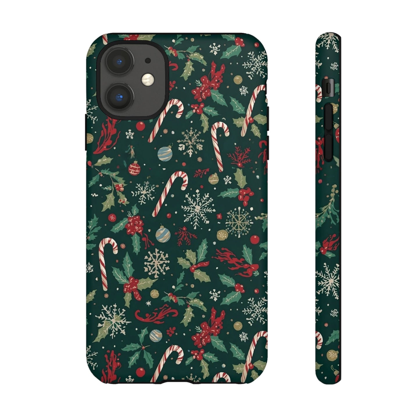 Christmas Phone Case, Festive Phone Case with Holiday Patterns for Iphone 17, 16, 15, 14, 13, 12, 11 & Samsung