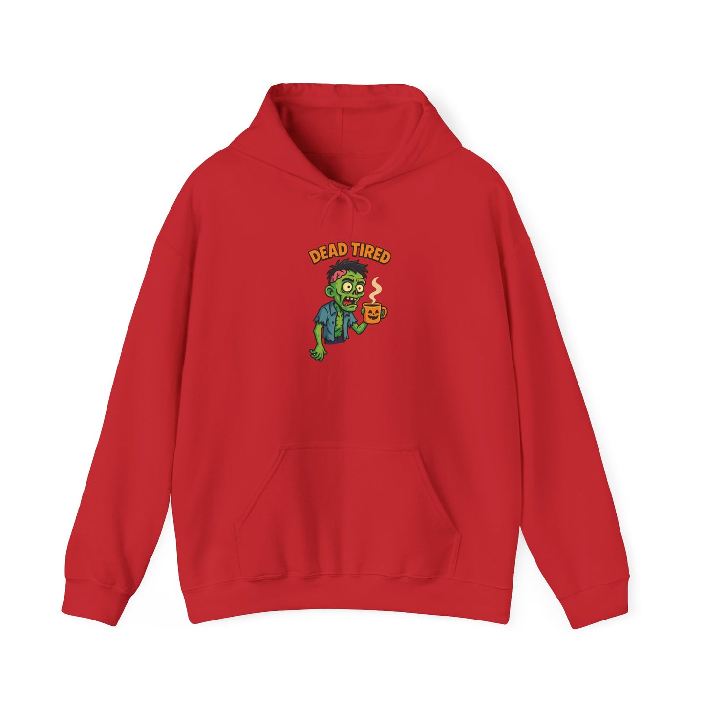 Zombie Themed Unisex Hoodie, Cozy Halloween Sweatshirt, Spooky Season Apparel