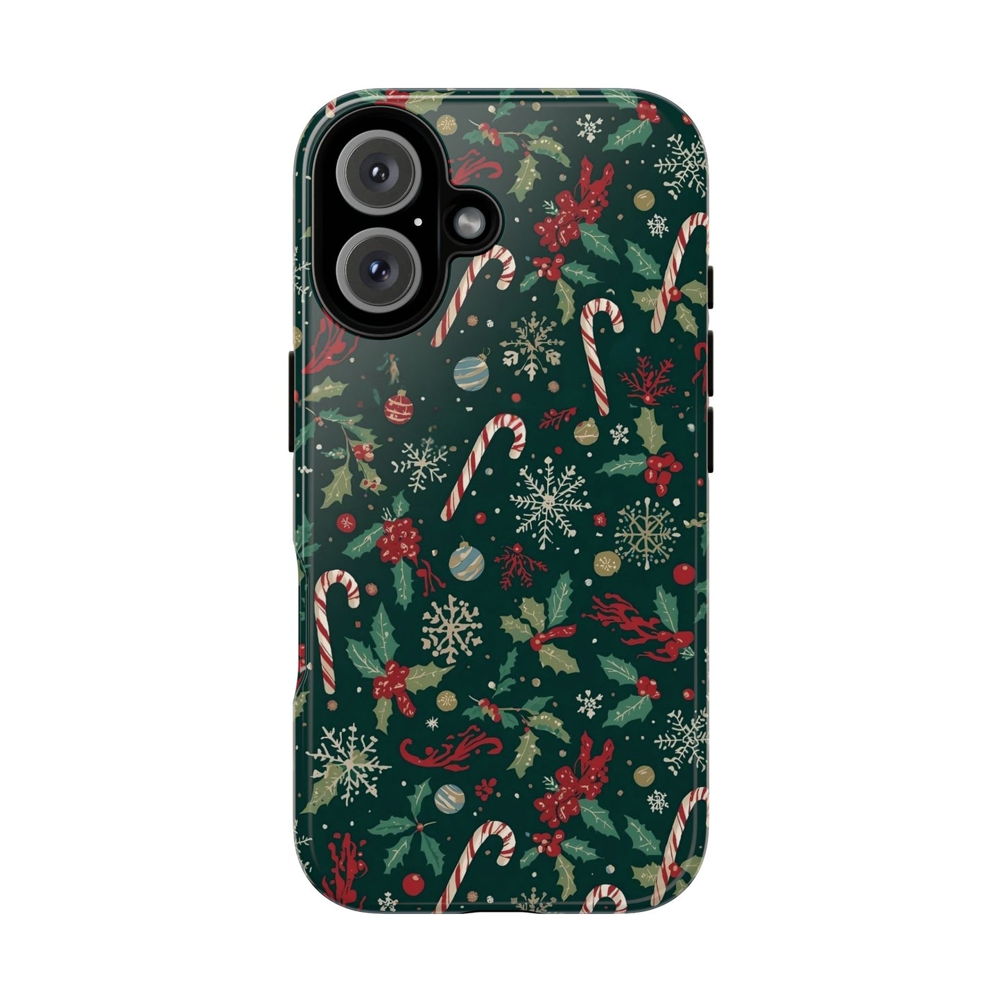 Christmas Phone Case, Festive Phone Case with Holiday Patterns for Iphone 17, 16, 15, 14, 13, 12, 11 & Samsung