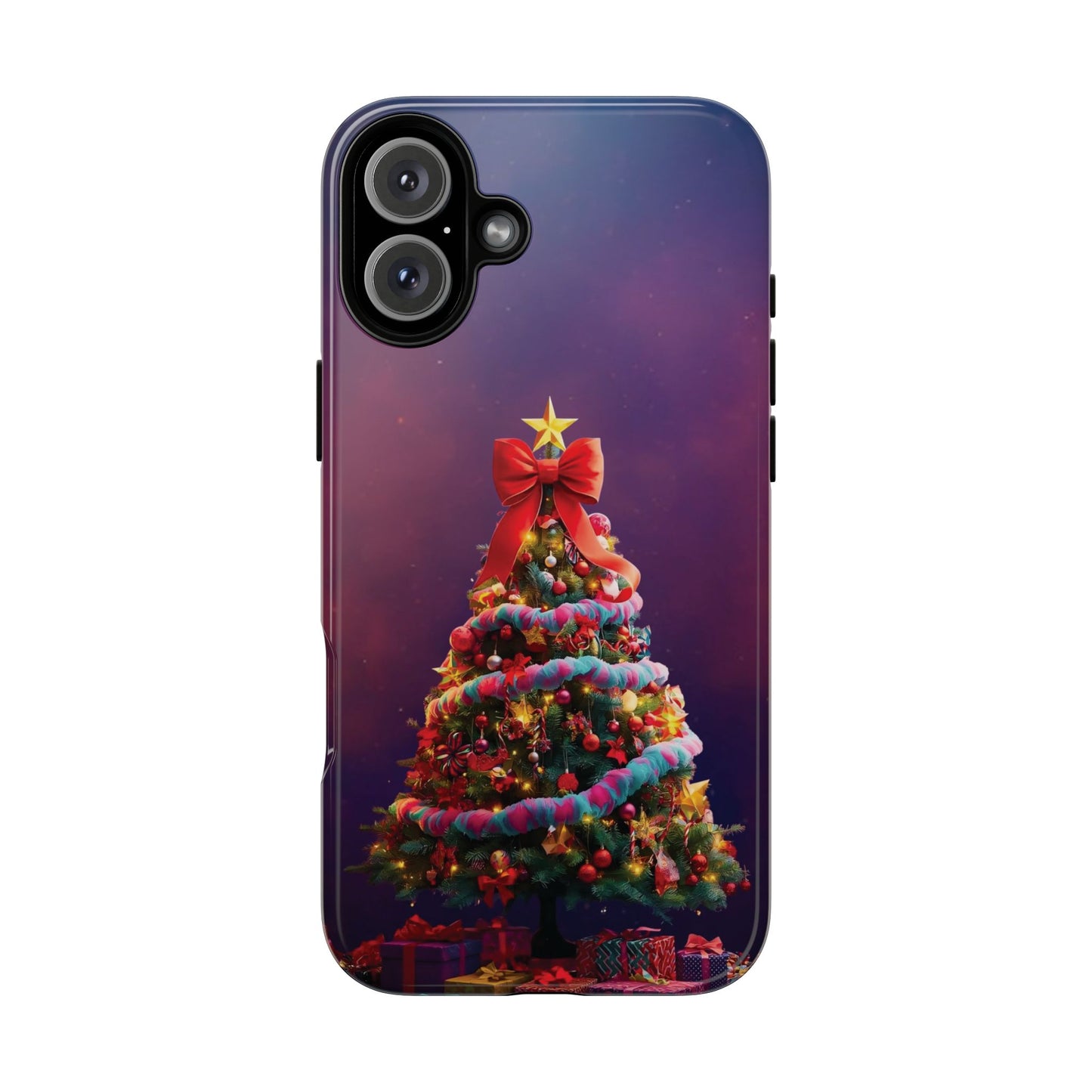 Christmas Tree Phone Case - Festive Holiday Accessory For Iphone 17, 16, 15, 14, 13, 12, 11 & Samsung