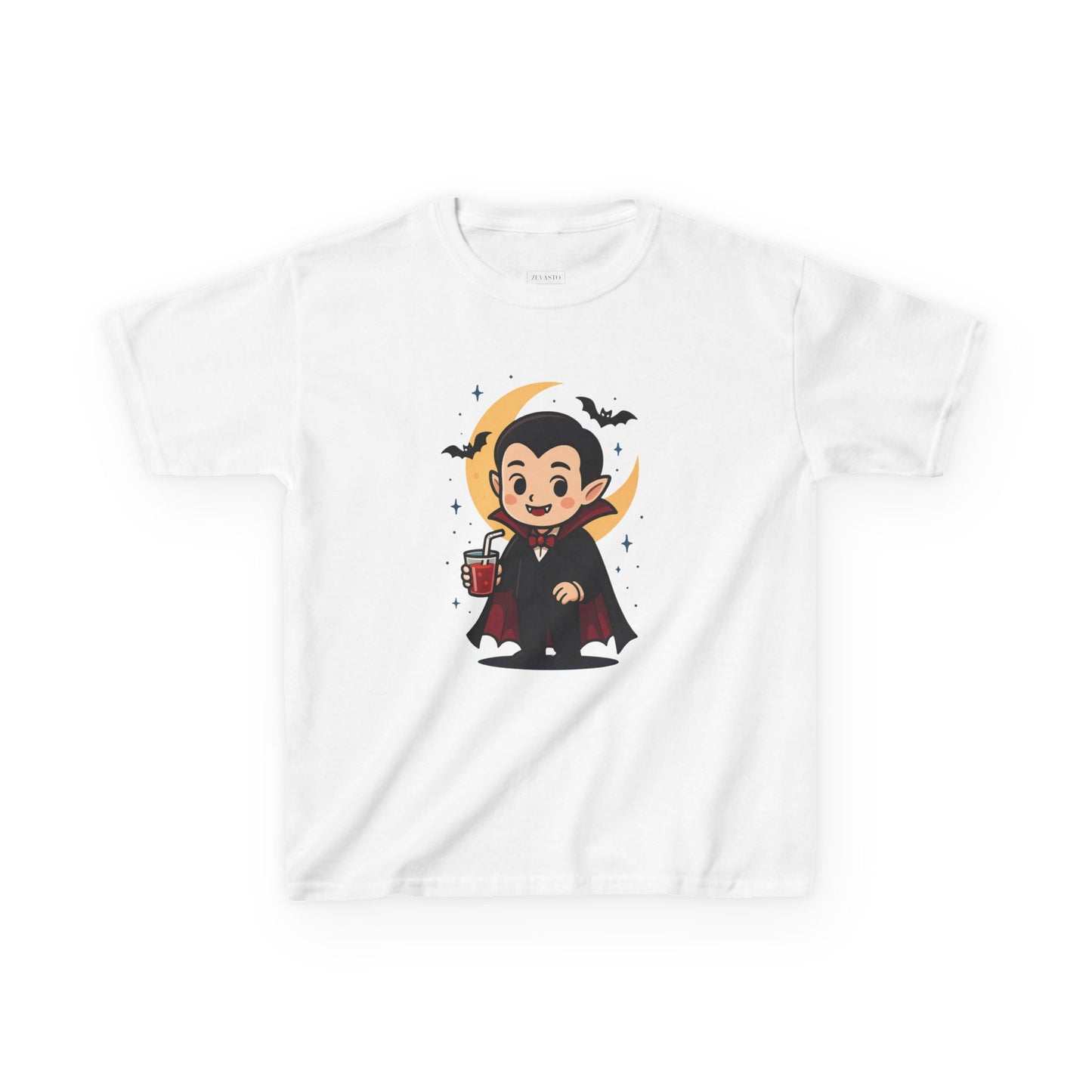 Kids Halloween T-Shirt, Cute Vampire Shirt, Halloween Costume Tee, Trick or Treat Shirt, Spooky Season Apparel
