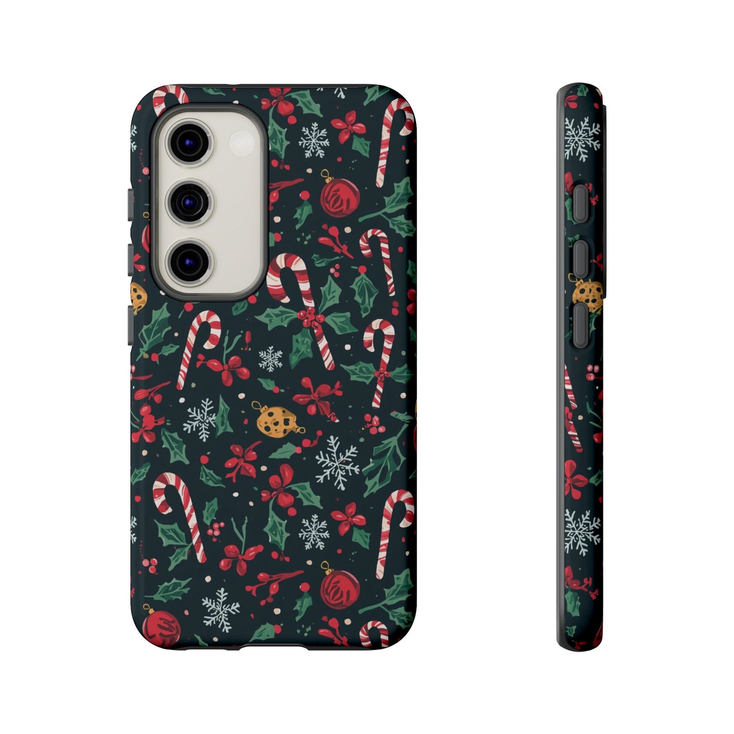 Christmas Themed Phone Case, Festive Phone Case for Iphone 17, 16, 15, 14, 13 & Samsung