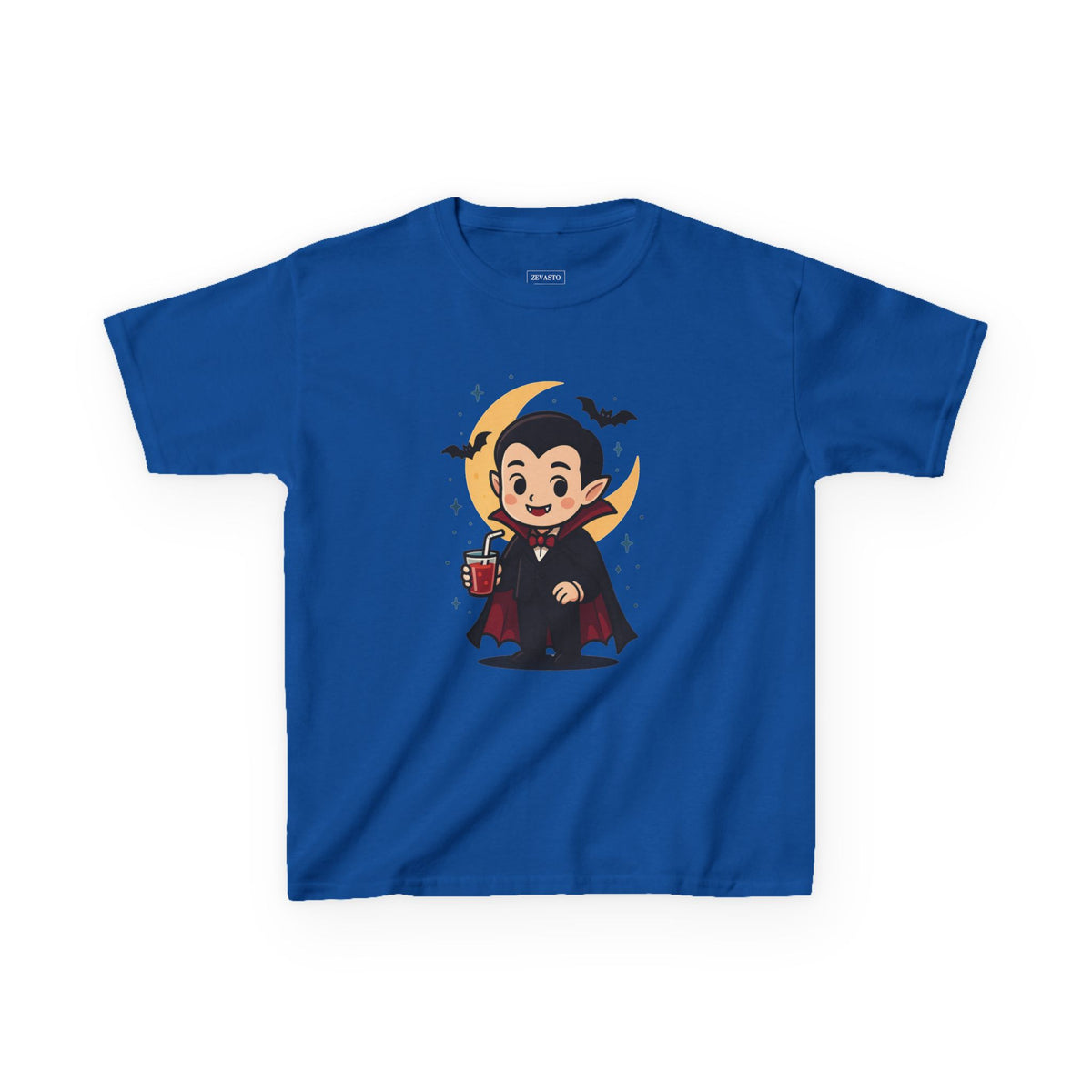 Kids Halloween T-Shirt, Cute Vampire Shirt, Halloween Costume Tee, Trick or Treat Shirt, Spooky Season Apparel