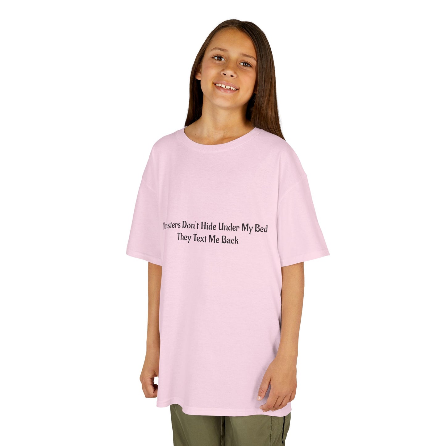 Funny Kids Monster Tee, Kids Heavy Cotton Shirt, Halloween T-Shirt