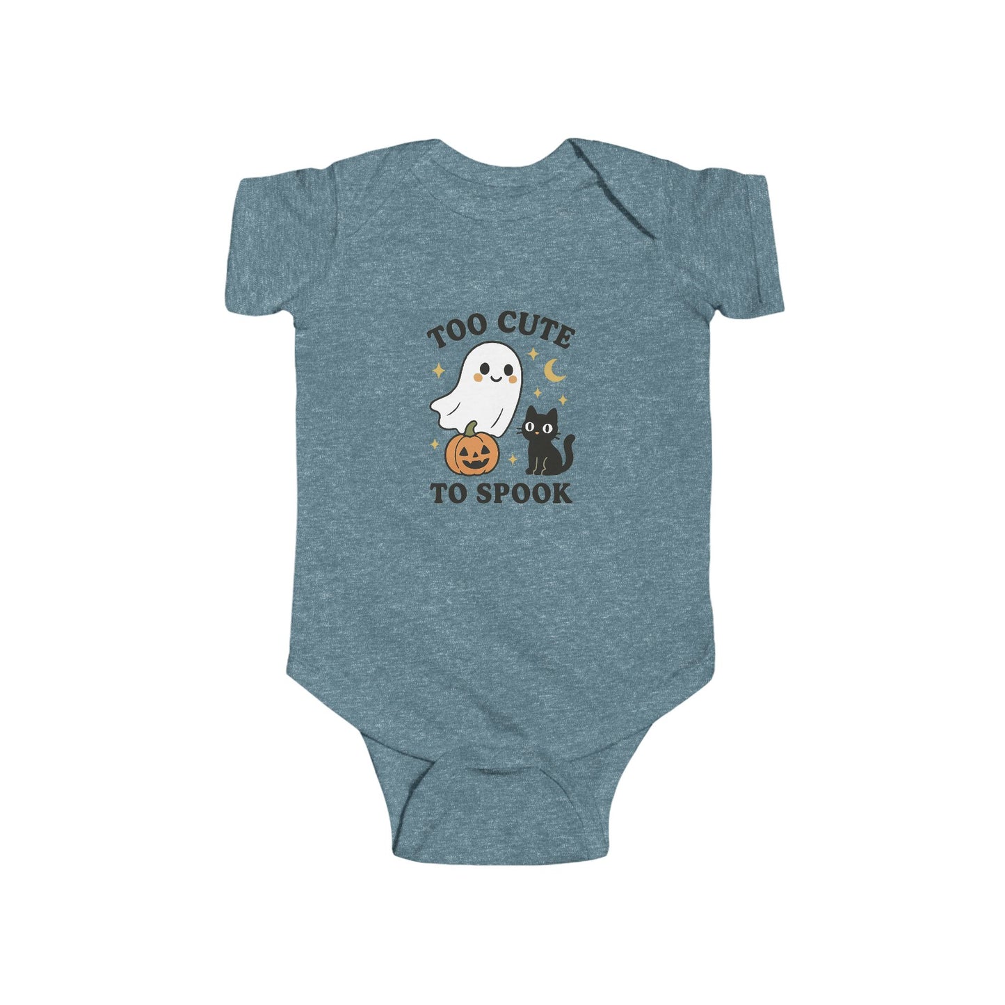 Halloween Infant Bodysuit - Too Cute to Spook, Baby Costume