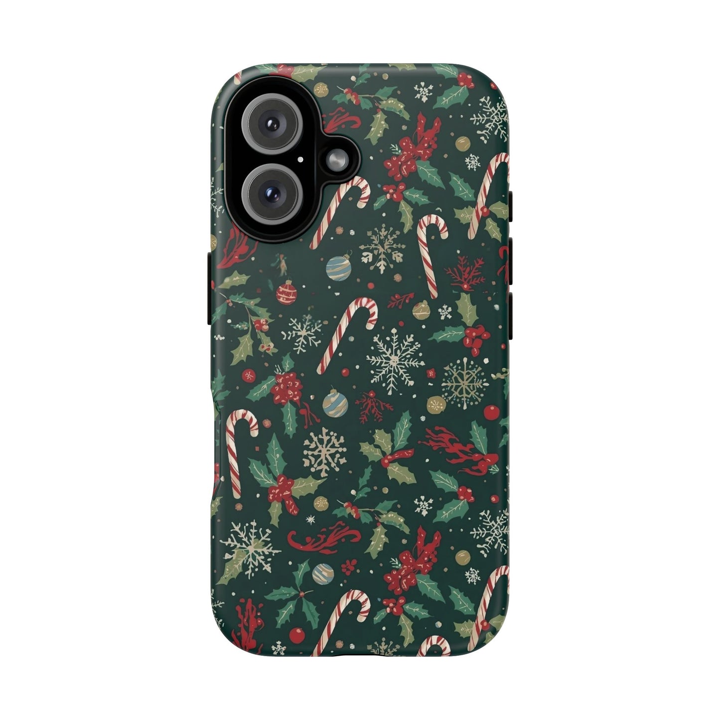 Christmas Phone Case, Festive Phone Case with Holiday Patterns for Iphone 17, 16, 15, 14, 13, 12, 11 & Samsung