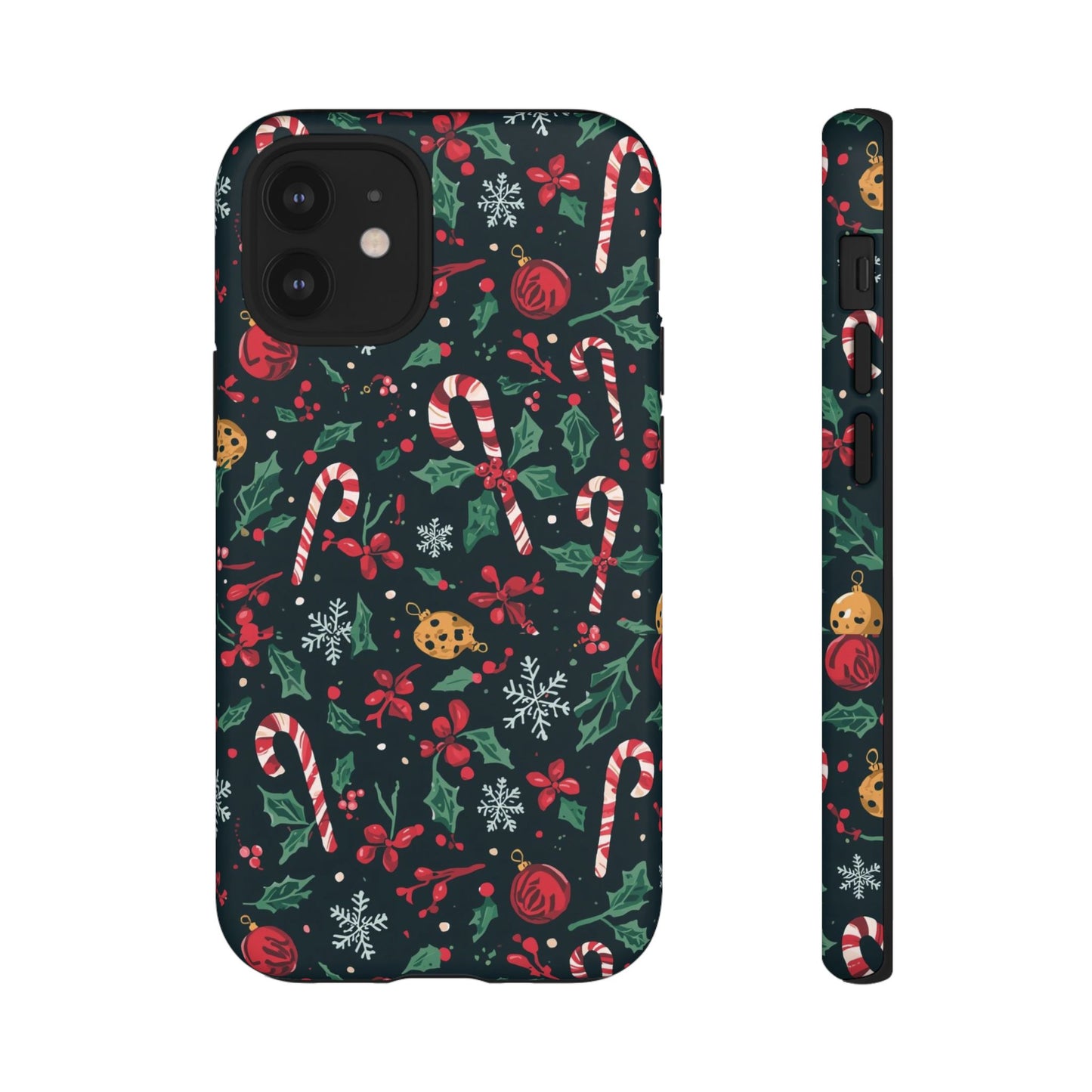 Christmas Themed Phone Case, Festive Phone Case for Iphone 17, 16, 15, 14, 13 & Samsung