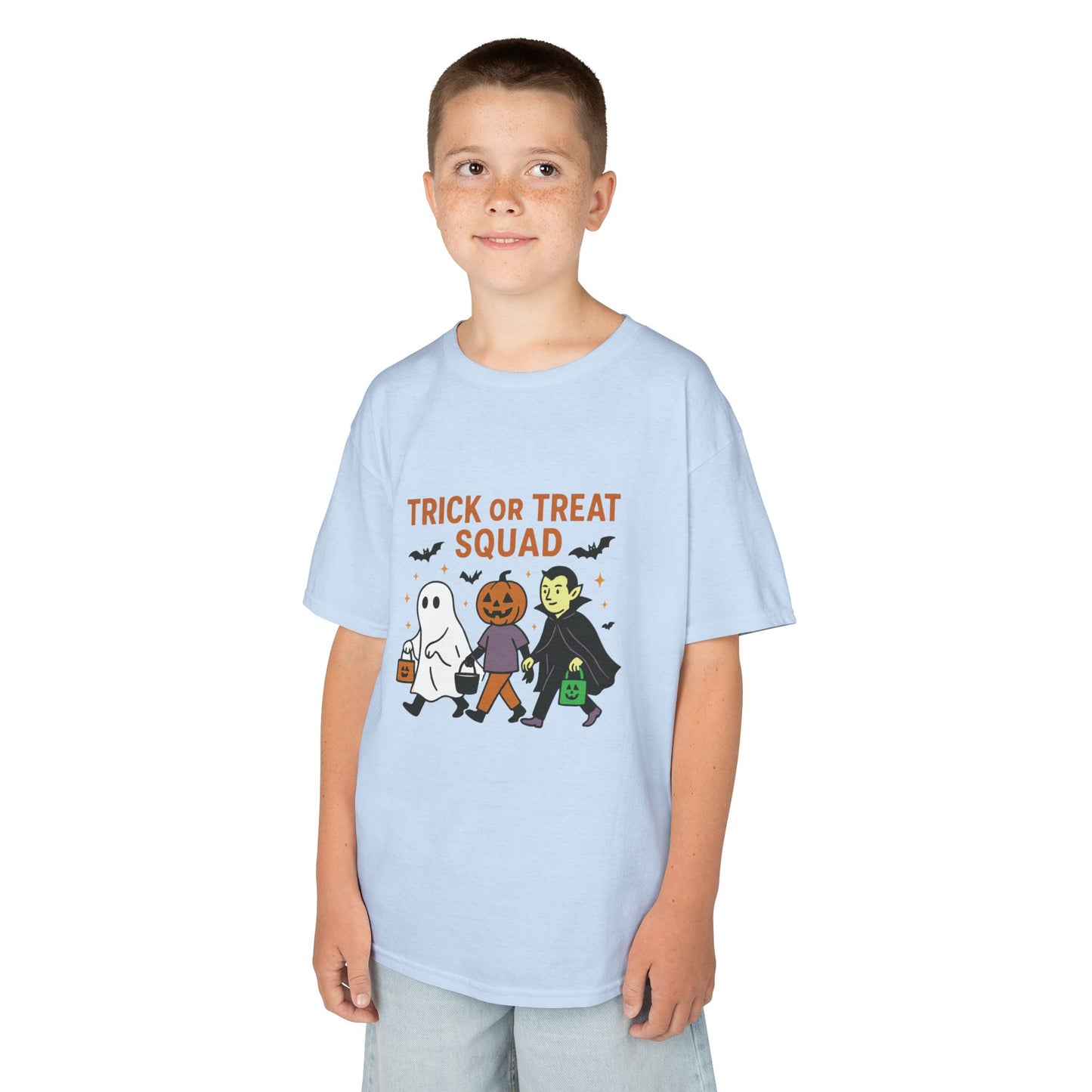 Kids Halloween Tee | Trick or Treat Squad Shirt, Halloween Shirt