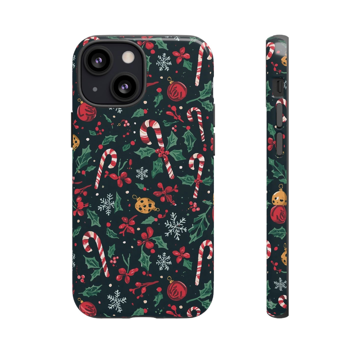 Christmas Themed Phone Case, Festive Phone Case for Iphone 17, 16, 15, 14, 13 & Samsung