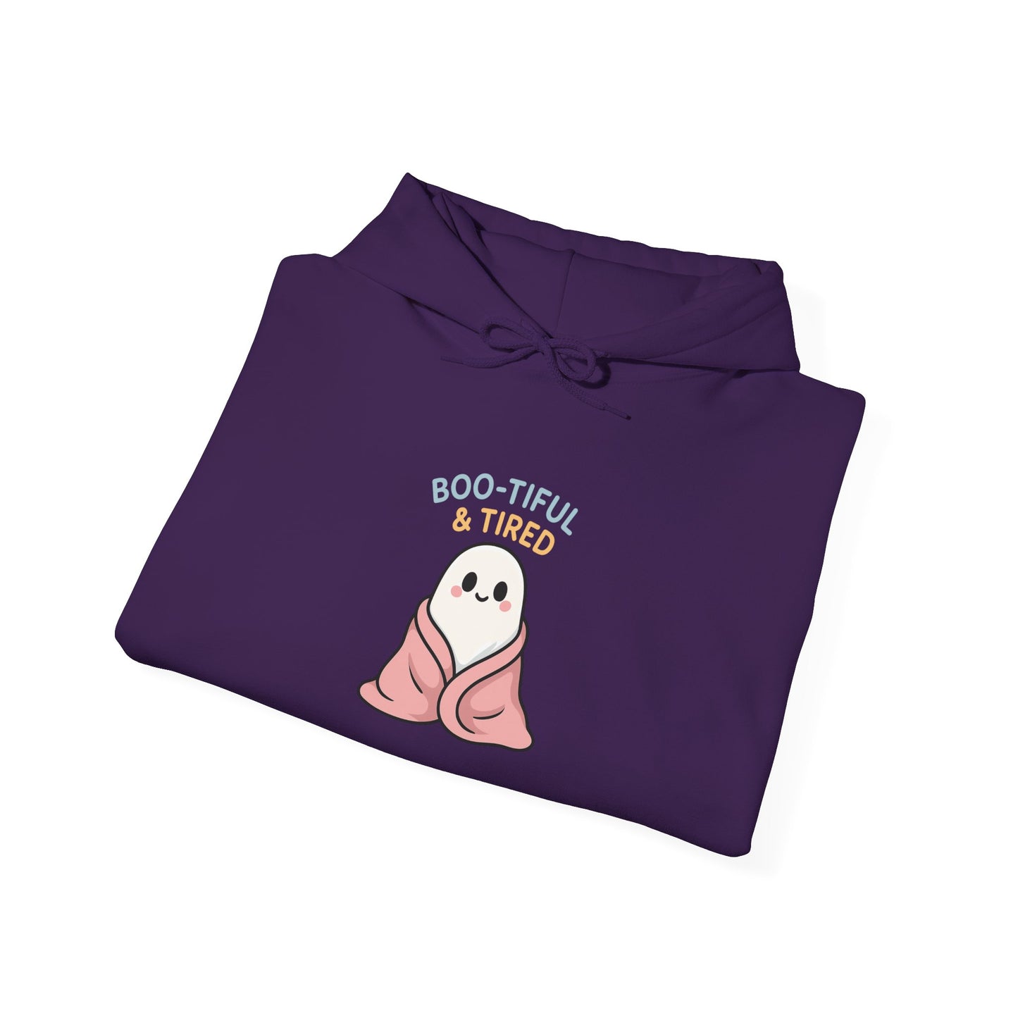 Boo-tiful Ghost Halloween Hoodie, Cute-Cozy Fall Vibes