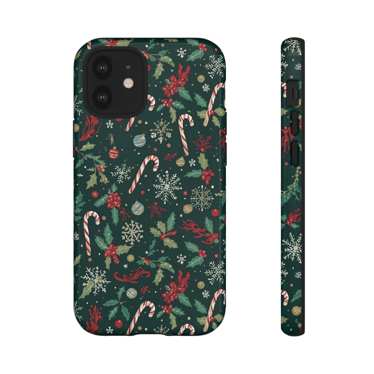 Christmas Phone Case, Festive Phone Case with Holiday Patterns for Iphone & Samsung